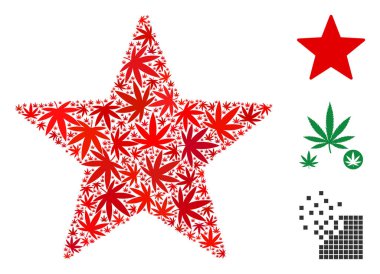 Havai fişek yıldız kompozisyon esrar