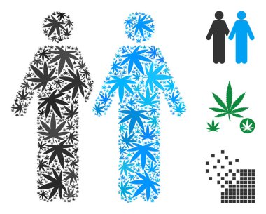 Eşcinsel çift kompozisyon esrar