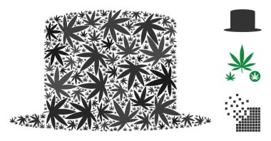 Beyefendi şapka mozaik esrar