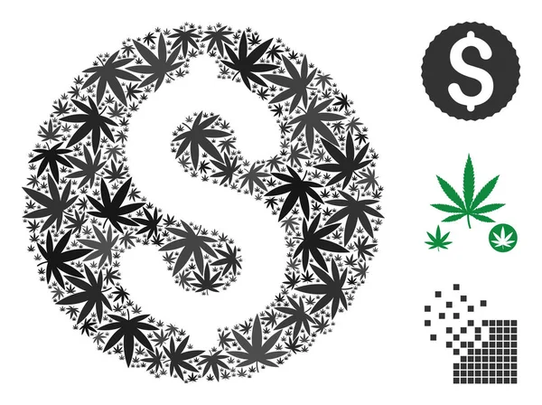 Doları para kompozisyon esrar