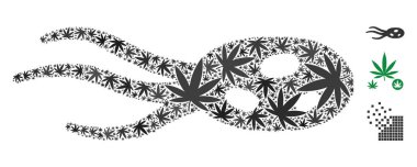 Mikroorganizma kolaj kenevir yaprak rahatsız