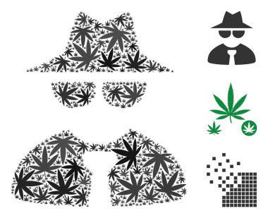 Mafya patron kolaj otu yaprakları