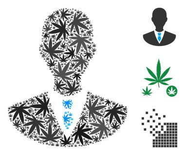 Yöneticisi kolaj kenevir yaprak