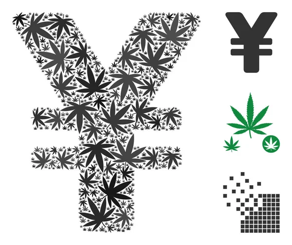 Japon Yen kompozisyon kenevir bırakır