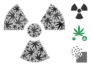 Radyoaktivite kompozisyon kenevir yaprak