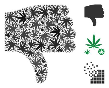 Başparmak esrar kolaj