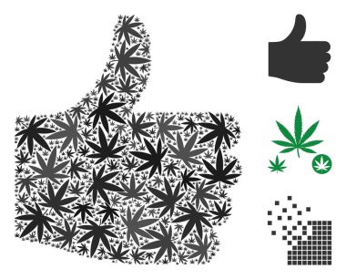 Esrar mozaik başparmak