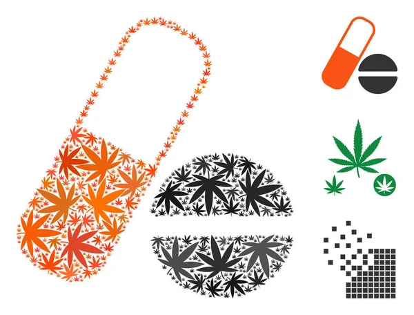 İlaç kolaj otu yaprakları