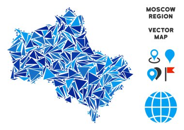 Mavi üçgen Moskova Oblast göster