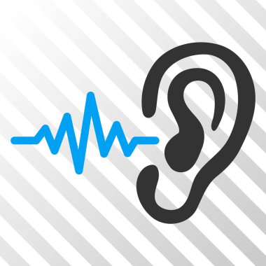 İşitme vektör Eps simgesi