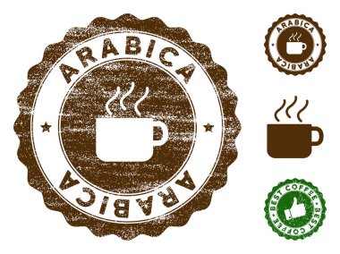 Arabica damga mühür sıkıntı yüzeyli