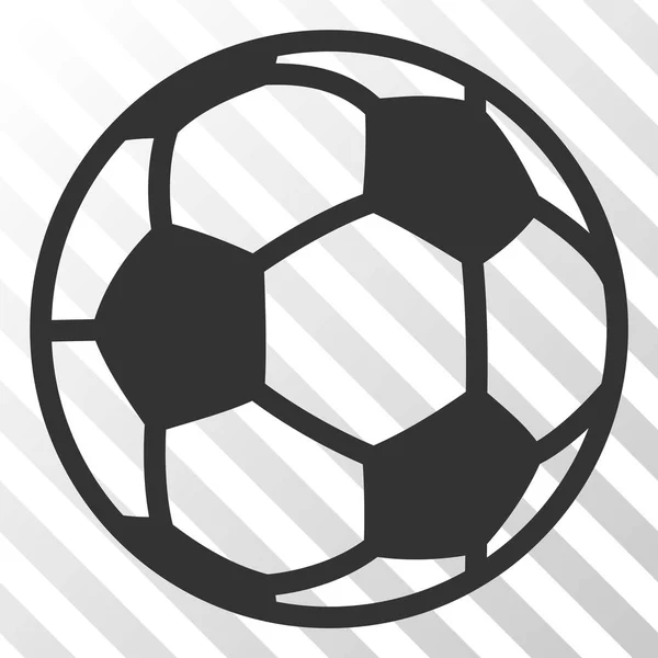Fotboll boll vektor EPS-ikonen — Stock vektor