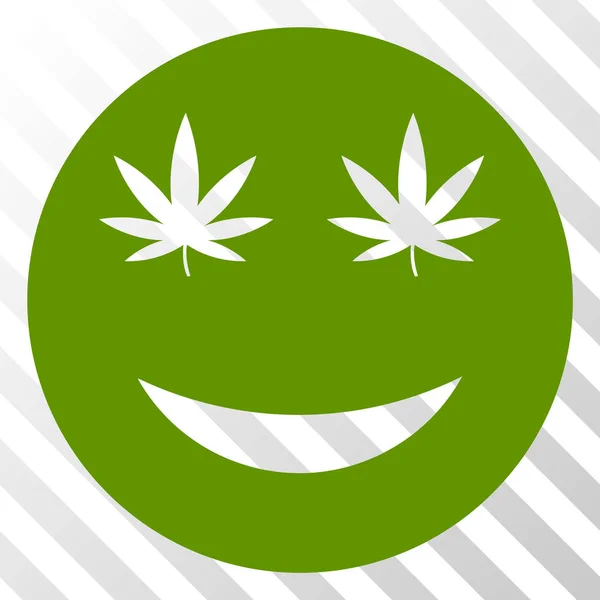 大麻微笑矢量 Eps 图标 — 图库矢量图片