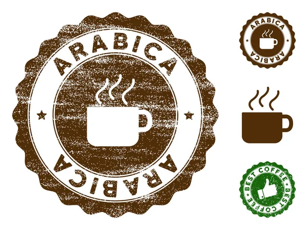 Arabica damga mühür sıkıntı yüzeyli