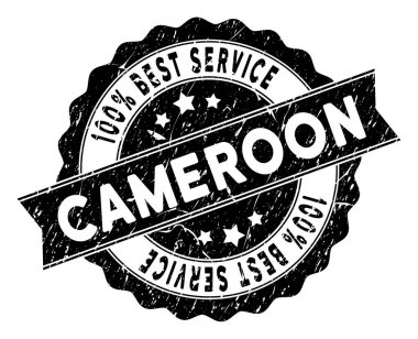 Afrika Kamerun en iyi hizmet damgası toz etkisi ile