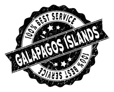 Galapagos Adaları hizmet damgası toz yüzey ile en iyi
