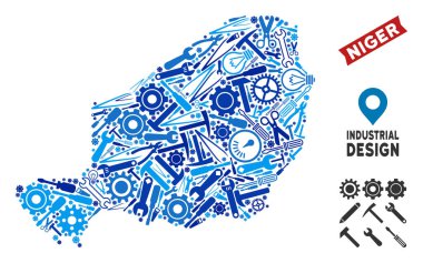 Ekipman Nijer harita kolaj