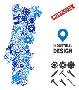 Ekipman Portekiz harita kolaj