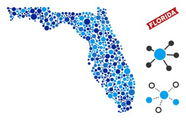 Florida harita bağlantıları kolaj