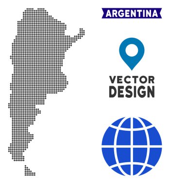 Nokta Arjantin harita