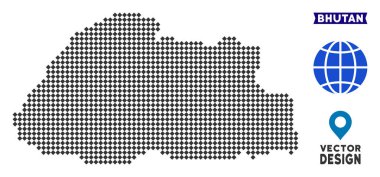 Nokta Bhutan Haritası