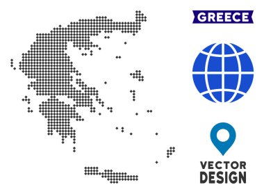 Nokta Yunanistan Haritası