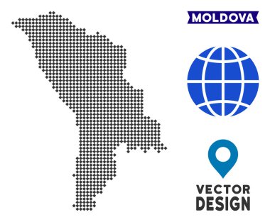 Nokta Moldova Haritası