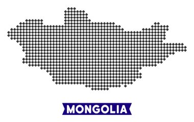 Nokta Moğolistan Haritası