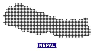 Nokta Nepal Haritası