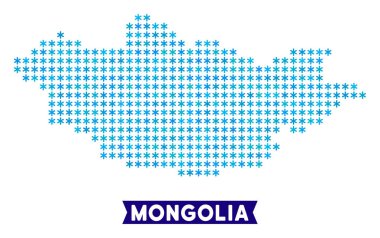 Moğolistan Haritası dondur