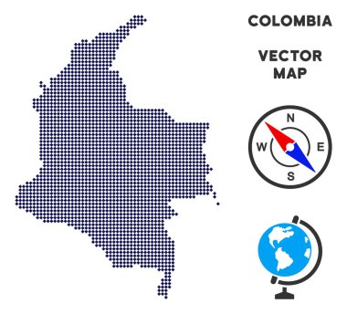 Nokta Kolombiya Haritası