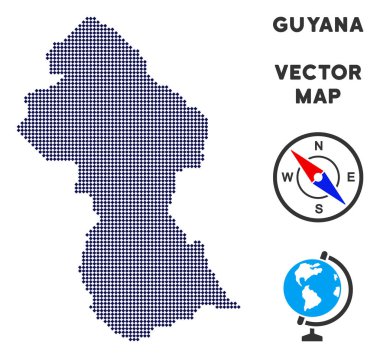 Nokta Guyana Haritası