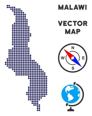 Noktalı Malavi Haritası