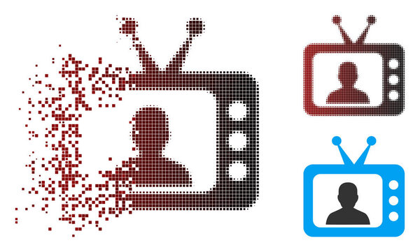 Подвижная икона из телевизора
