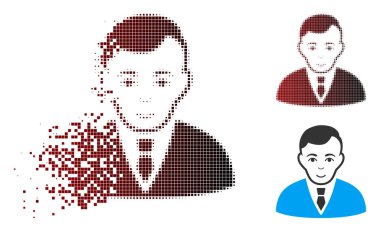 Kırık piksel noktalı resim Yöneticisi simgesini