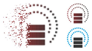 Tahribe piksel noktalı resim veritabanı küre kalkan kutsal kişilerin resmi