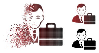 Mutsuz zagoscic piksel noktalı resim Accounter simgesi