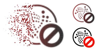 IOTA simge piksel noktalı resim kırık