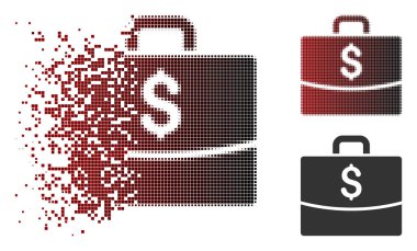 Noktalı resim iş durum simgesi noktalı ışıltı