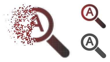 Kaybolan nokta noktalı resim Zoom otomatik ölçek simgesi