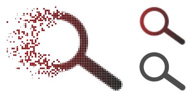 Noktalı noktalı resim bul aracı simgesini kırık