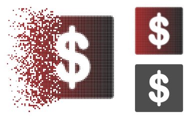 Ayrılmış nokta yarı ton finansal simgesi