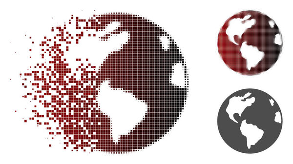 Растворенная икона "Земля полутонов"
