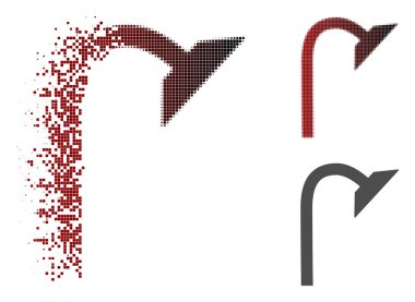 Nokta noktalı resim duş boru simgesi kırık