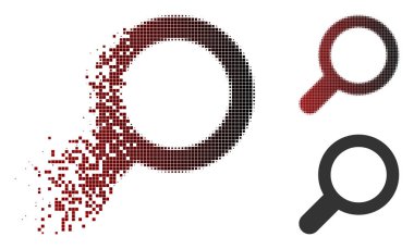 Piksel noktalı resim görünümü simgesini dağılmakta