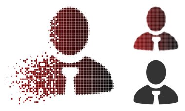 Hasarlı piksel noktalı resim Yöneticisi simgesini