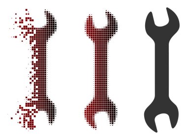 Tahribe noktalı yarım ton Wrench kutsal kişilerin resmi