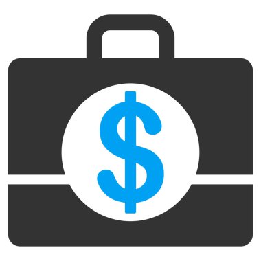 Muhasebe büyük düz simgesi