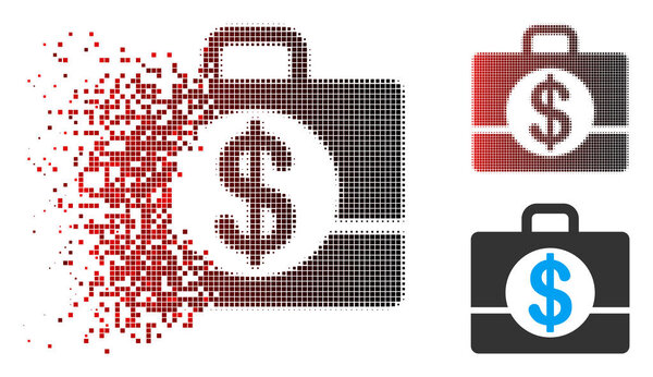 Разрушение иконки учета полутонов с лицом
