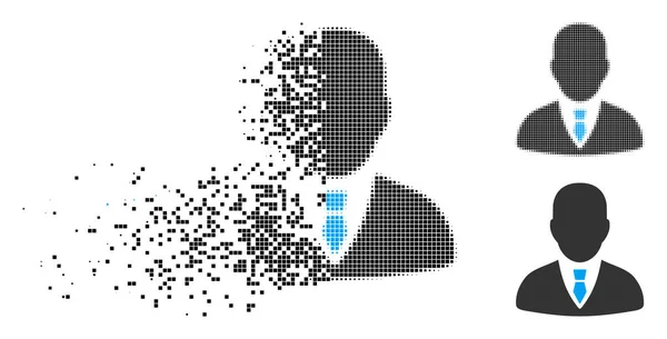 Піктограма диспетчера з розділеними пікселямиName — стоковий вектор